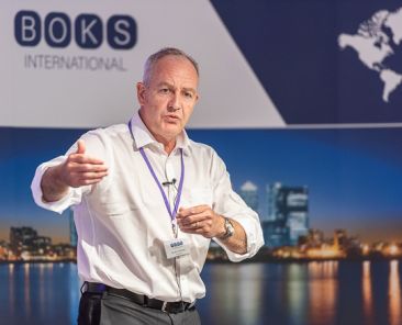 Close up of man giving a presentation. Event Photography